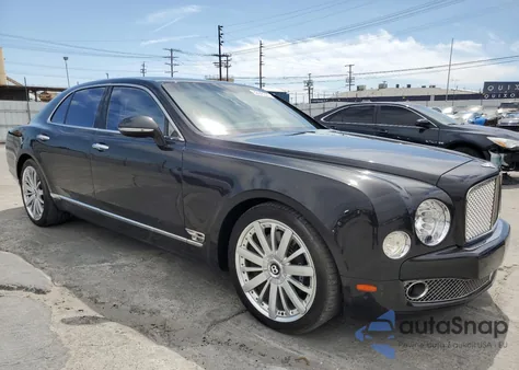 2013 Bentley Mulsanne из США, поврежденный, VIN SCBBB7ZH0DC018090